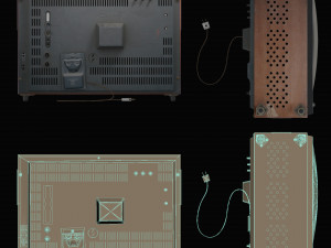 old tv 3D Model