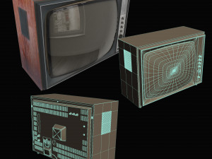 old tv 3D Model
