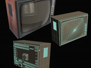 old tv 3D Model