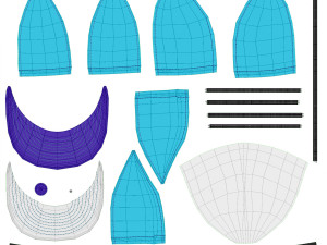 baseball cap Modelo 3D