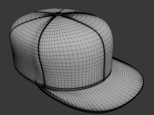 baseball cap Modelo 3D