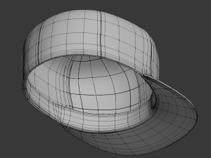 baseball cap Modelo 3D