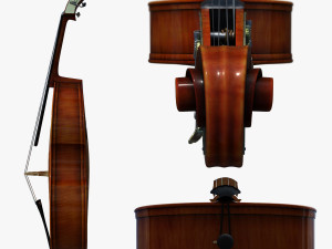 contrabass Modèle 3D