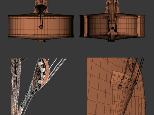 contrabass Modèle 3D