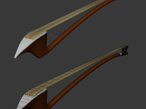 contrabass Modèle 3D