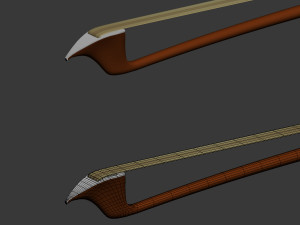 contrabass Modèle 3D