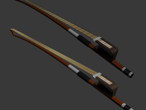 contrabass Modèle 3D