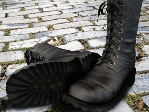 military boots 3D Model