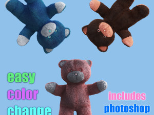 teddy bear Modelo 3D