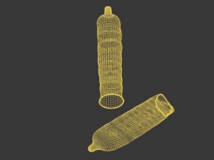 condom Modèle 3D