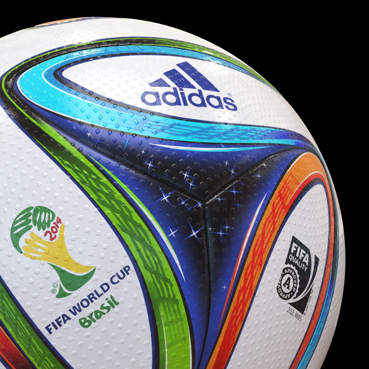 adidas brazuca 3d official match ball world cup Modelo 3D in Equipamento  desportivo 3DExport
