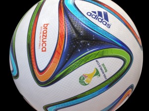 football ball brazuca 3D Model