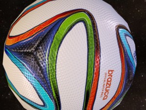 football ball brazuca Modèle 3D