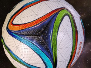 football ball brazuca Modèle 3D