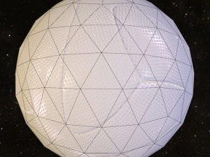 football ball brazuca 3D Model