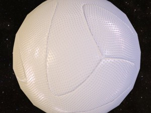 football ball brazuca Modèle 3D