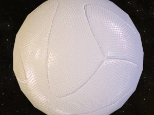 football ball brazuca 3D Model