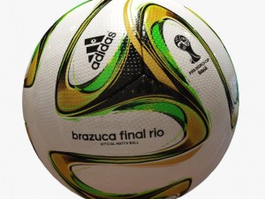 brazuca final soccer ball Modèle 3D