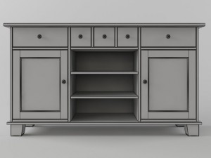 ikea buffet 3D मॉडल