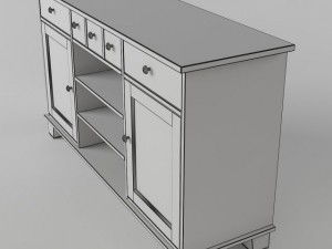 ikea buffet 3D मॉडल
