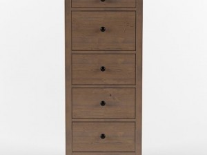 hemnes chest of drawers 3D-Modell