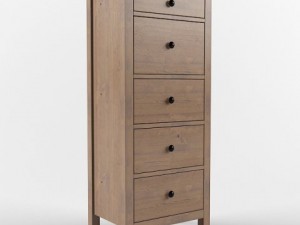 hemnes chest of drawers 3D-Modell