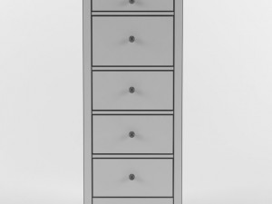 hemnes chest of drawers 3D-Modell