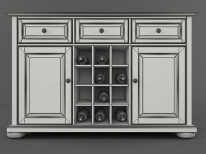 buffet classic 3D Model