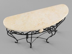 console table Modelo 3D