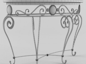 console table Modelo 3D