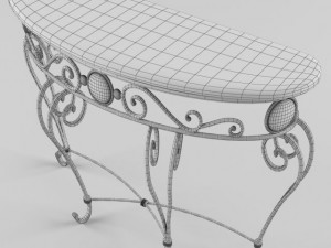 console table Modelo 3D