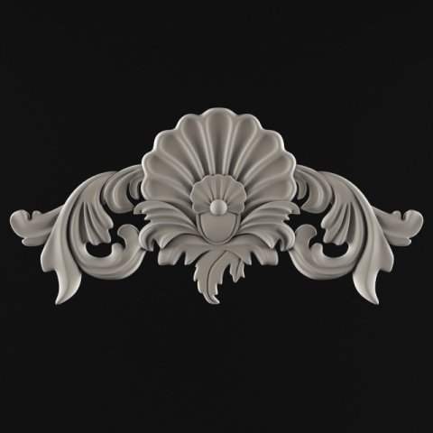 ornament 3D Model .c4d .max .obj .3ds .fbx .stl .blend 