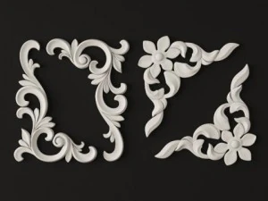 corner element 3D Model