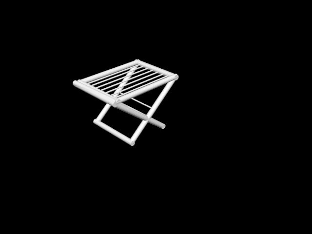 dryer for clothes 3D Модель .c4d .max .obj .3ds .fbx .stl .blend 