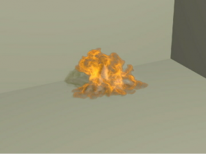 fire animated 3D Model