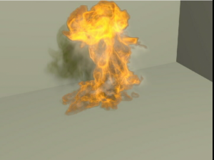 fire animated 3D Model