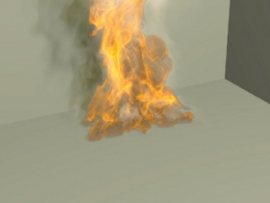 fire animated 3D Model