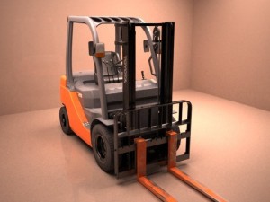 forklift 3D Model