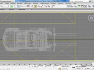 forklift Modelo 3D