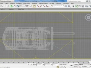 forklift 3D Model