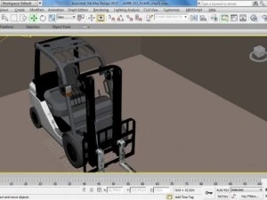 forklift 3D Model