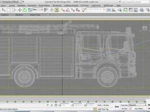 fire truck 3D Model