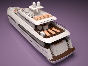 yacht 3D Model