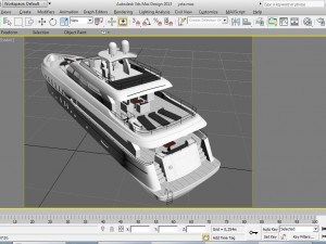 yacht 3D Model