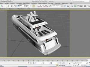 yacht 3D Model