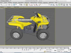 atv bike 3D Model