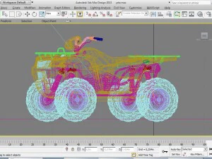 atv bike 3D Model