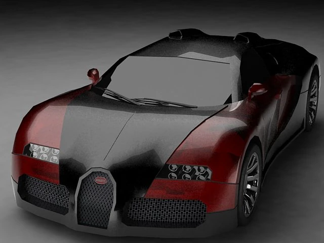 buggati 3D Model .c4d .max .obj .3ds .fbx .stl .blend 