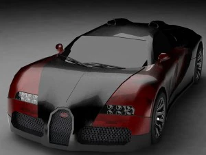 bugatti Model 3D