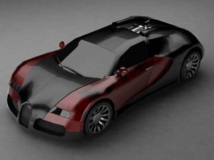 buggati Model 3D